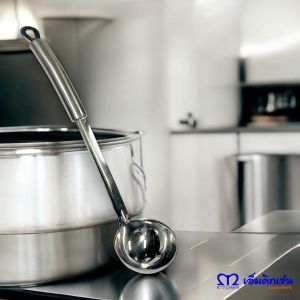 M Kitchen  กระบวยเล็กสเตนเลส KC831