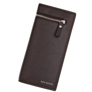 Quincy Label - ERNEST Dompet Panjang Pria Bahan Kulit PU IMPORT