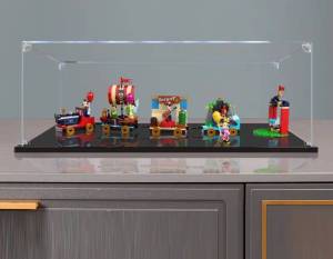 [PRE-ORDER] Display Case Box 43212 Disney Celebration Train​ (Only display case box No blocks Model)