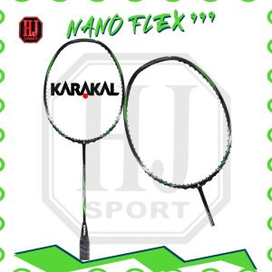 Raket Original Badminton Karakal Nano Flex 999 Bonus Senar dan Tas Serut