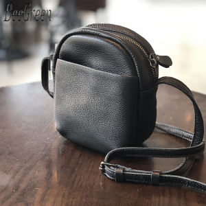BeeGreen Women High Quality Soft Genuine Leather Small Shoulder Bag Daily Casual Cellphone Bag Lightweight Sling Bag Convenient Travel Passport Bag