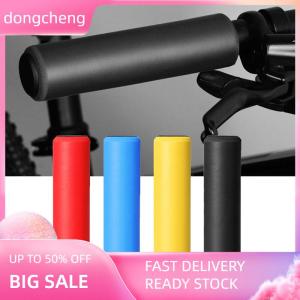 dongcheng 1 cặp Silicone đi xe đạp xe đạp Grips ngoài trời MTB xe đạp leo núi tay lái Grips bao gồm chống trượt hỗ trợ mạnh mẽ Grips xe đạp phần