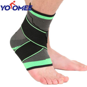 Yoomee 1 Cái Nẹp Mắt Cá Chân Có Thể Điều Chỉnh Thoáng Khí Hỗ Trợ Mắt Cá Chân Với Vải Đàn Hồi Băng Bó Mắt Cá Chân Để Bảo Vệ Thể Thao
