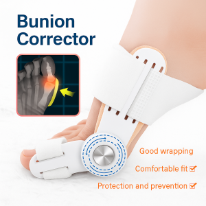 Bunion Corrector for Hallux Valgus Adjustable Toe Straightener Big Toe Splint Pain Relief for Women and Men Day and Night Support