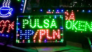 Lampu PULSA HP / PLN