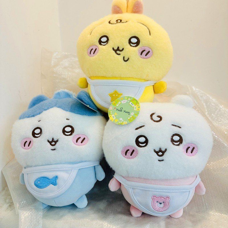 Chiikawa Sleeping Plush Pillow Usagi And Hachiware Cuddle Cushion_voghion.com