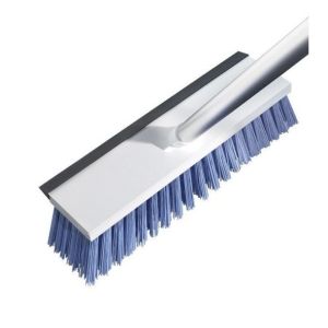2 IN 1 Floor Cleaning Brush With Scrape Dual-use Floor Brush Kitchen Toilet Tile Cleaning Brush