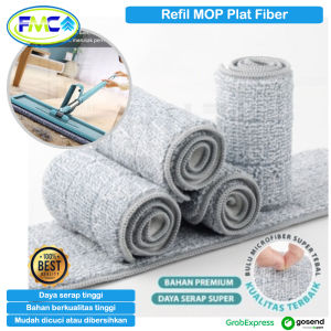 Kain Pel Refill Microfiber Cloth Mop Refil Ganti Pel Tarik Self Wash Scratch Bahan Lembut Daya Serap Tinggi