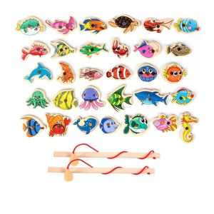 BLACKON Marine Life ic Fishing Play set Ocean Fishing Fishing Toys Cognition Fish Games Fishing Toy ic ic Fishing Toys Kids/Children/Toddler