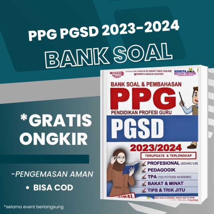 Tes Ppg Pgsd 2023 2024 Buku Bank Soal Dan Pembahasan Lazada Indonesia