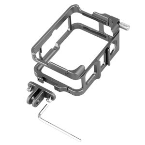 20250313 Aluminum Frame Cage for Insta360 Ace Pro 2 Metal Protective Case with Cold Shoe Frame for Insta360 Ace/Insta360 Ace Pro