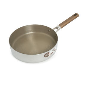 Chảo Inox 3 lớp liền khối chống dính Kalpen Nano Titanium Dauer size 16/20/24/26/28cm chuẩn Đức Bảo hàng 30 năm