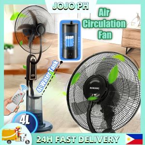 Misting Fan Air Circulation Fan Air Cooler Stand Fan Air Humidifier 4L Water Tank Electric Fan Inverter with Remote Control Air Cooling Fan