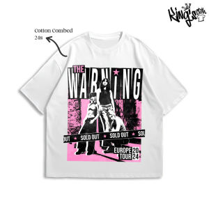 KAOS BAND ROCK VINTAGE THE WARNING DESAIN PREMIUM HIGH QUALITY COTTON COMBED 24S