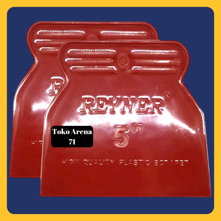 KAPE PLASTIK PVC skrap kapi scrap sekrap dempul SCRAPER 5" 5 inci 5 inchi 5 inch
