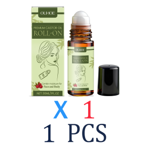 hot Rollerball Castor Oil For Skin Deep Hydration Moisturizer Dry Skin Remedy Soothing Body Care Long Lasting Nourishment Winter