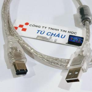 Cáp 1394: 6 Pin ra 4 Pin / Cáp 2 đầu 4 Pin / Cáp USB ra 4 Pin / Cáp USB ra 6 Pin / Cáp 2 đầu 6 Pin