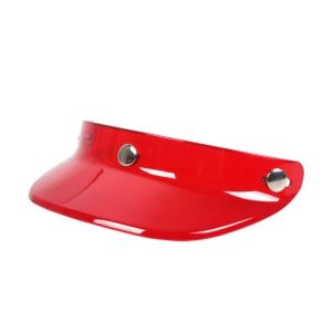 JAYQQ Visor Brim Motorcycle Helmet Visor 3 Snap-Button Brim Attachment Helmet Accessory Fashion Universal Fit Snap-Button Visor Motorcycle Helmet