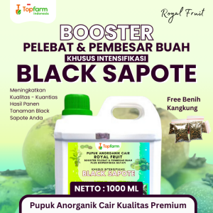Pupuk Black Sapote Topfarm Agar Tanaman Black Sapote Cepat Berbuah / Pupuk Agar Pohon Black Sapote Berbuah lebat / Pupuk Khusus Tanaman Black Sapote / Pupuk Pelebat dan Pemanis Buah Black Sapote / Pupuk Buah Black Sapote