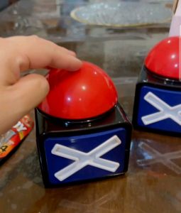 INT Game Quiz Answer Buzzer Alarm Button with Sound Light Trivia Got Talent