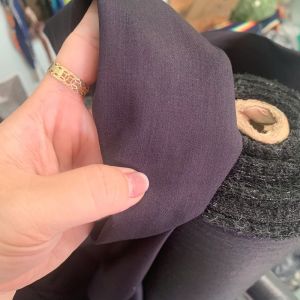 1 Mét Vải Jeans Cotton Mềm Màu Xanh Than Co Giãn Mạnh Khổ 1m15 Hàng Công Ty