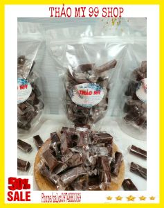 (FREESHIP) 1Kg Kẹo chuối tuơi nguyên chất Bến Tre mềm dẻo ít ngọt