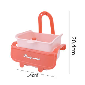 【Warm Homie】New Kitchen Sink Filter Strainer Multifunctional Hanging Drain Basket Fruit Vegetable Drainer Rack Filter Kitchen Organizer Basket