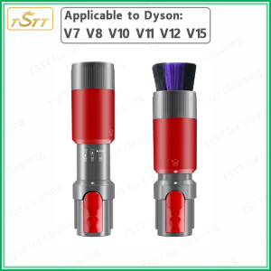 Vacuum Cleaner Accessories Suction Head Applicable for Dyson:V7 V8 V10 V11 V12 V15 Traceless Soft Bristle Dusting Brush Head Accessories