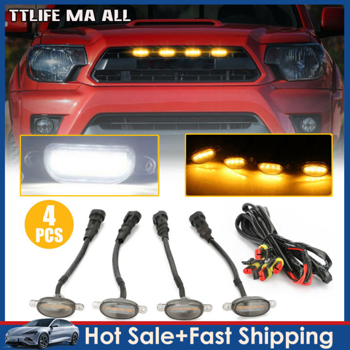 Universal OffRoad Vehicle Car LED Small Yellow Light Front