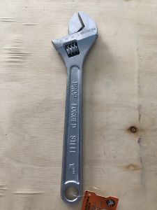 ประแจเลื่อน 6-18 นิ้ว Adjustable Wrench ยี่ห้อ WOKIN รุ่น 150006-150018