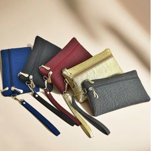 CASUALTY FASTEN20EN6 Zipper Long Wallets Multifunctional Large Capacity Money Pouch Simple Clutch Bags Women