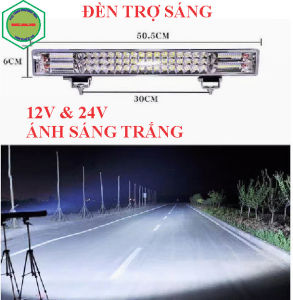 Đèn Trợ Sáng Dài 80cm0cm64cm50cm30cm 12v 24v MÁY CÀY MÁY GẶT SIÊU SÁNG