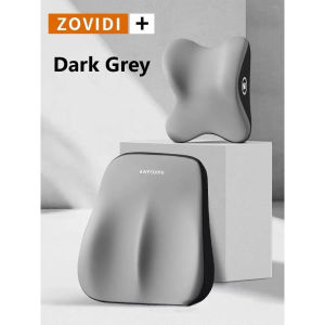 Car Headrest Pillow Set Car Neck Pillow Set Universal Memory Cotton Auto Car Seat Headrest Waist Pillow Lumbar Support