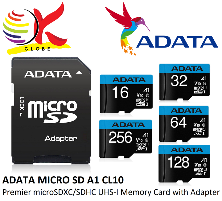 Adata Premier MicroSDHC 32GB | Classe 10, UHS-I | Lettura 30MB/s | Impermeabile E Resistente | 1 Scheda Retail