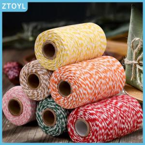 ZTOYL 2mm Thick Butchers String Cotton Twine Meat Prep Trussing Turkey Barbecue Strings Meat Sausage Tie Rope Cord 100 Meters