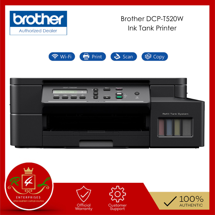 Brother DCP-T520W Ink Tank Printer | Lazada PH