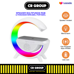 [CRGROUP] BT2301 Portable Speaker LED Light & Wireless Charger