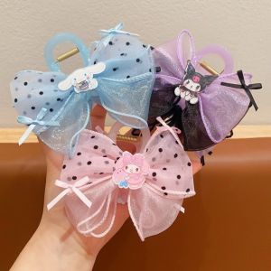 1PC Sanrio Kuromi Series Hair Clip Cute Cartoon Cinnamoroll Melody Shark Grab Clip Kawaii Girl Hair Accessories Gift