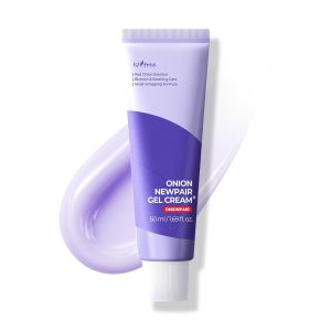 IsNtree Onion Newpair Gel Cream Plus 50ml 1.69 fl.oz – Uneven Skin Tone Care    Hydrating Gel Moisturizer    Red Onion Extract & Niacinamide    Lightweight Non-Sticky    Korean Skincare