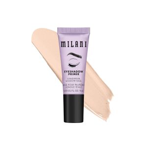 Milani Eyeshadow Primer - Clear Longwear Crease-Proof Eye Makeup Base - 100ml    Creamy Light-Weight Crease And Smudge-Proof Eyeshadow Primer Extends Makeup Wear For Up To 8Hrs. Vegan & Cruelty-Free.