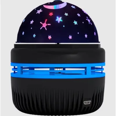 Rotating LED Star Light USB Disco Ball DJ Projector Strobe Party Light Music For Car Home Bedroom Mirror Magic Spinning Laser Galaxy Lamp Christmas Birthday Gift Decoration