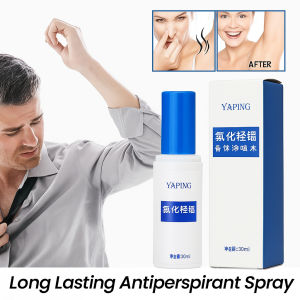 Long Lasting Antiperspirant Spray Full Body Odor Removal Against Hyperhidrosis Body Odor spray Underarm Deodorization