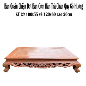 Bàn osin chiện dơi gỗ hươngbàn trà nhật kê vật phẩm cúng cao 20cm
