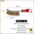 Digeo Steel Wire Brush Multifunctional Cleaning Tool for Metal Derusting Polishing Barbecue. 