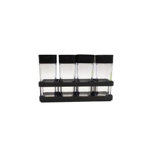 Kitchen Seasoning Shaker Bottle with Perforated Lid for Pepper Salt Barbecue Seasoning and Powdered Condiments Verified Details: plastic glass X1380 Drinkware or Serving Item for the Beverage