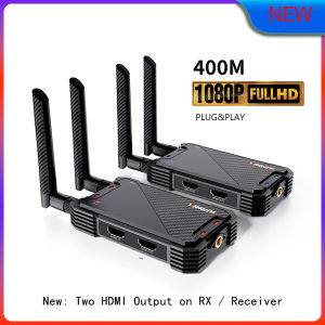250m 300m 400m Wireless Video Transmitter Receiver HDMI Extender for Camera TV Box Laptop PC To TV