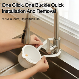 Auto Press Kitchen Sink Filter Basket Removable Drain Catcher Prevents Clogging and Bad Odors