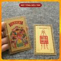 Linh phù ngũ lộ thần tài bỏ ví, ban thờ đã được chú trì kim bài ngũ lộ thần tài phù khai vận mở cung tài lộc đồ thờ cúng. 