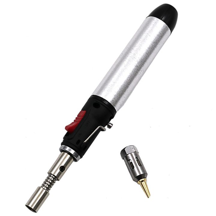 4 in 1 Cordless Butane Gas Soldering Iron Pen Kit Temperature