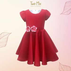 Dress Anak Natal Perempuan - Baju Anak Natal Perempuan 1-12 Tahun 4334